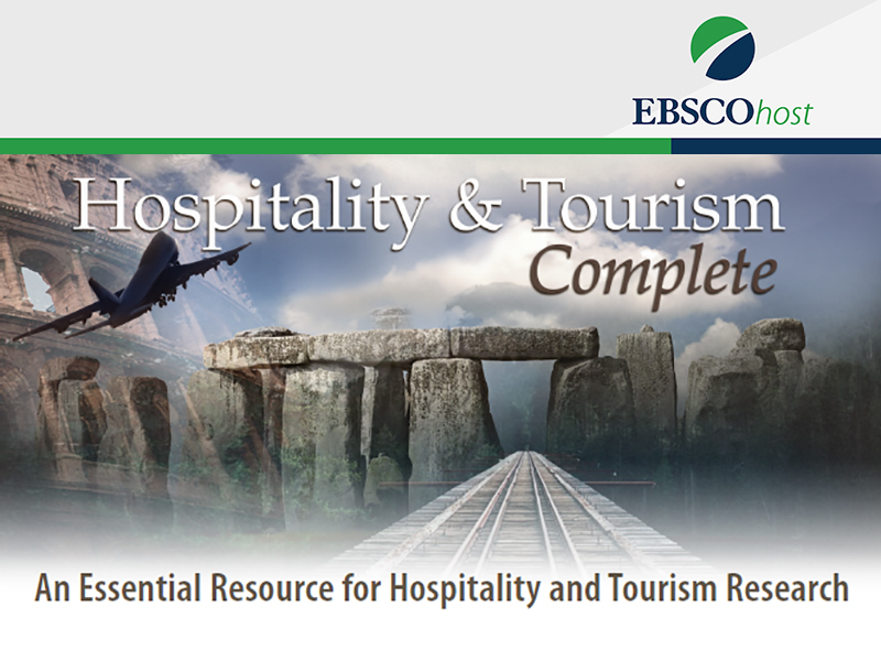 New Trial e-Database: Hospitality and Tourism Complete