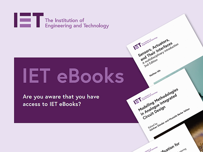 New Added e-books: IET eBooks